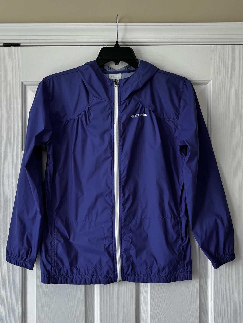 Columbia Switchback Youth Lightweight Rain Jacket Packable Windbreaker Size XL